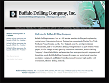 Tablet Screenshot of buffalodrilling.com